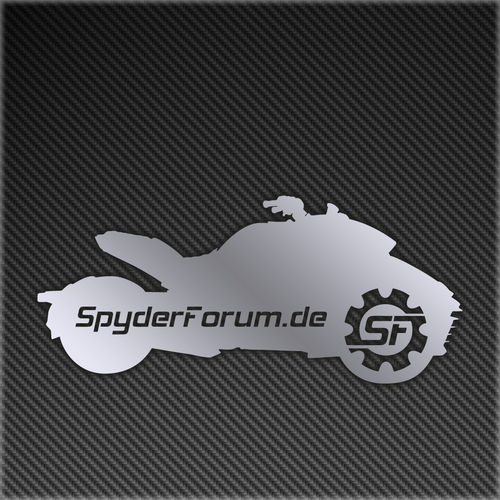 SpyderForum Aufkleber 2016 - Design Spyder F3